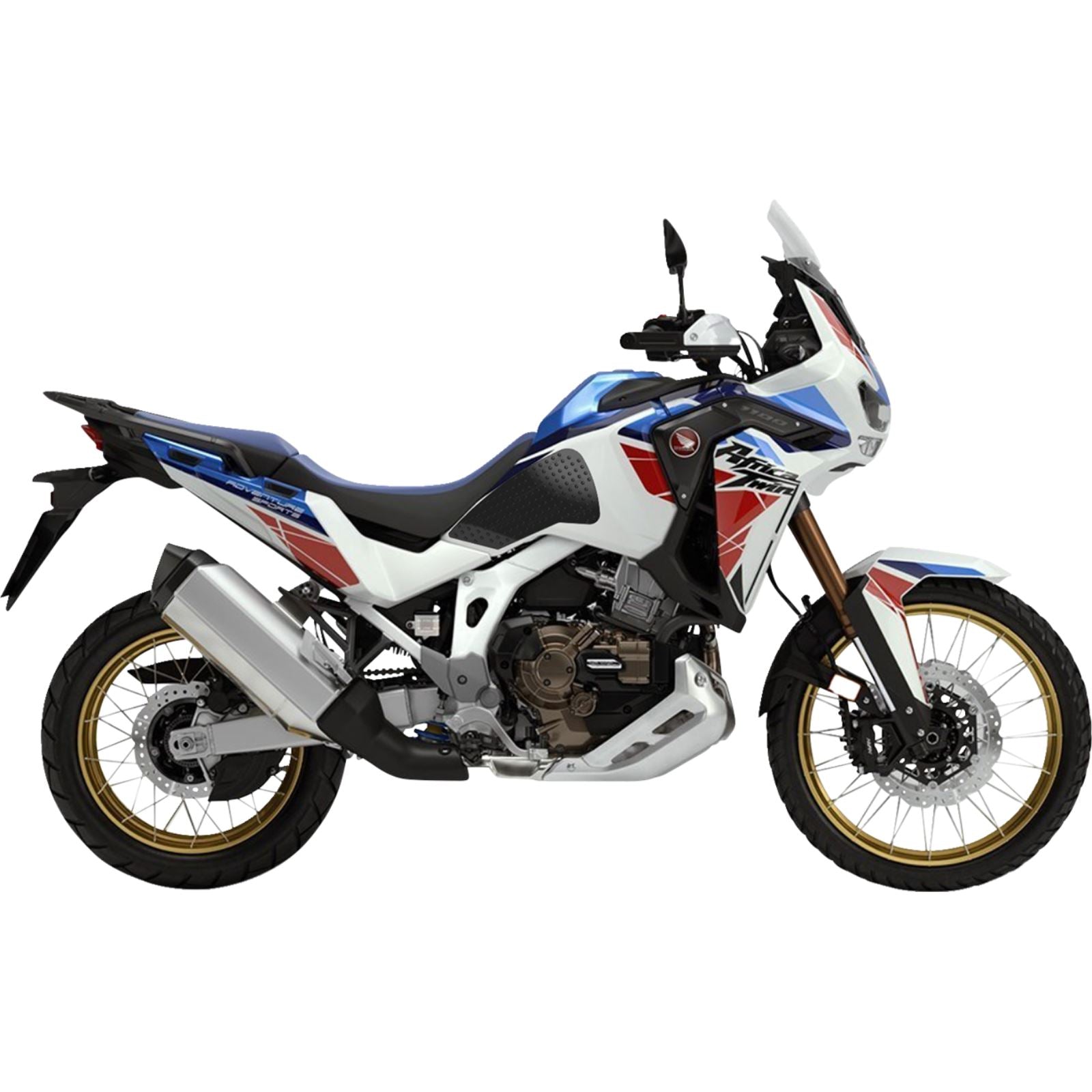 Stompgrip Pad Tank Grips Volcano Black for Africa Twin Adventure Sports ES/DCT [MPN: 55-10-0189B]_1731543