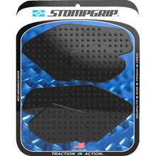 Stompgrip Traction Pad Tank Grips - Volcano - Black for MT-07 [MPN: 55-10-0195B]_1731776
