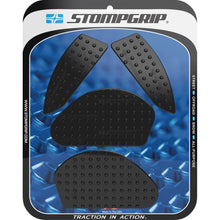 Stompgrip Traction Pad Tank Grips - Volcano - Black for MT-03 [MPN: 55-10-0205B]_1731528
