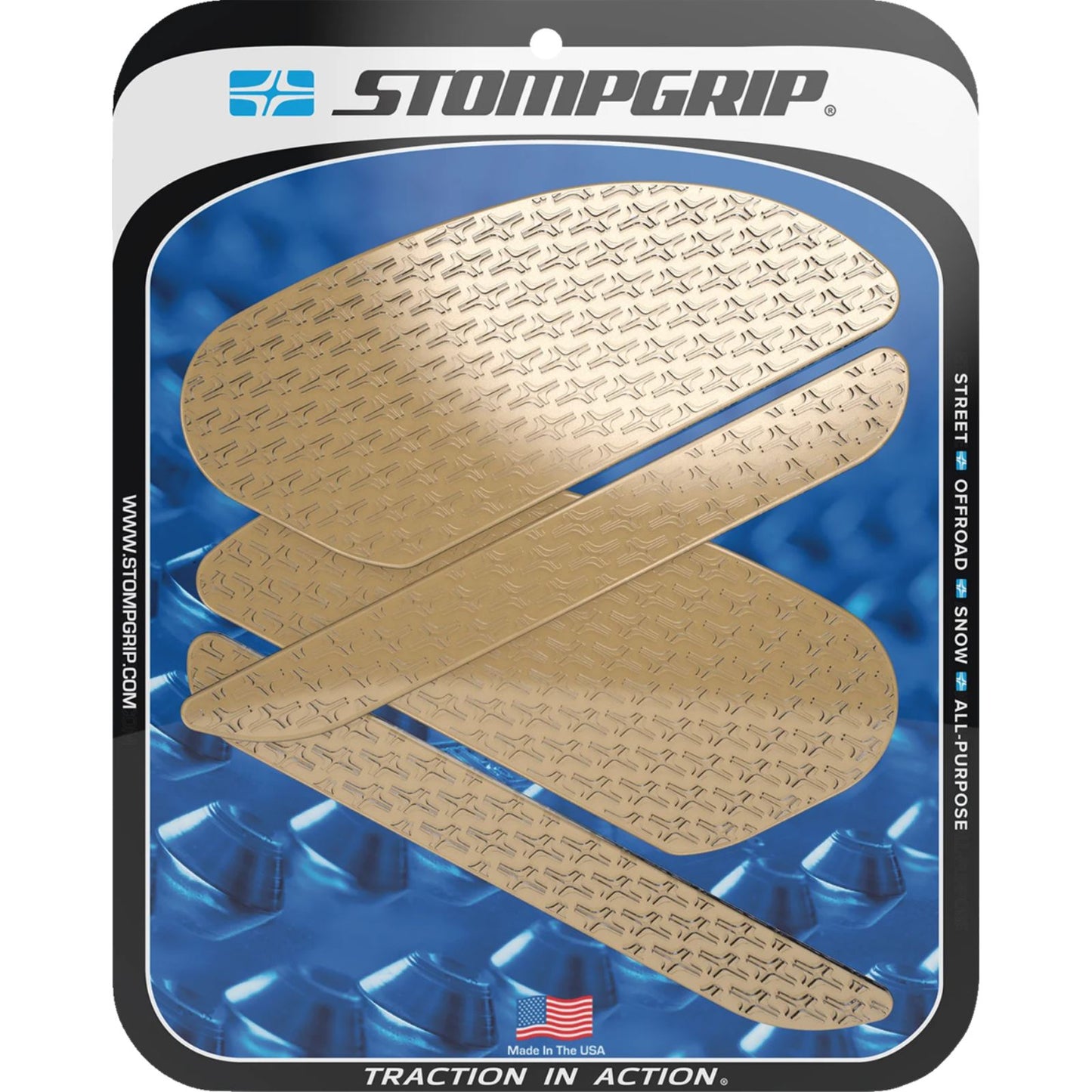 Stompgrip Traction Pad Tank Grips - Icon - Clear for Ninja H2 [MPN: 55-14-0108C]_1731558