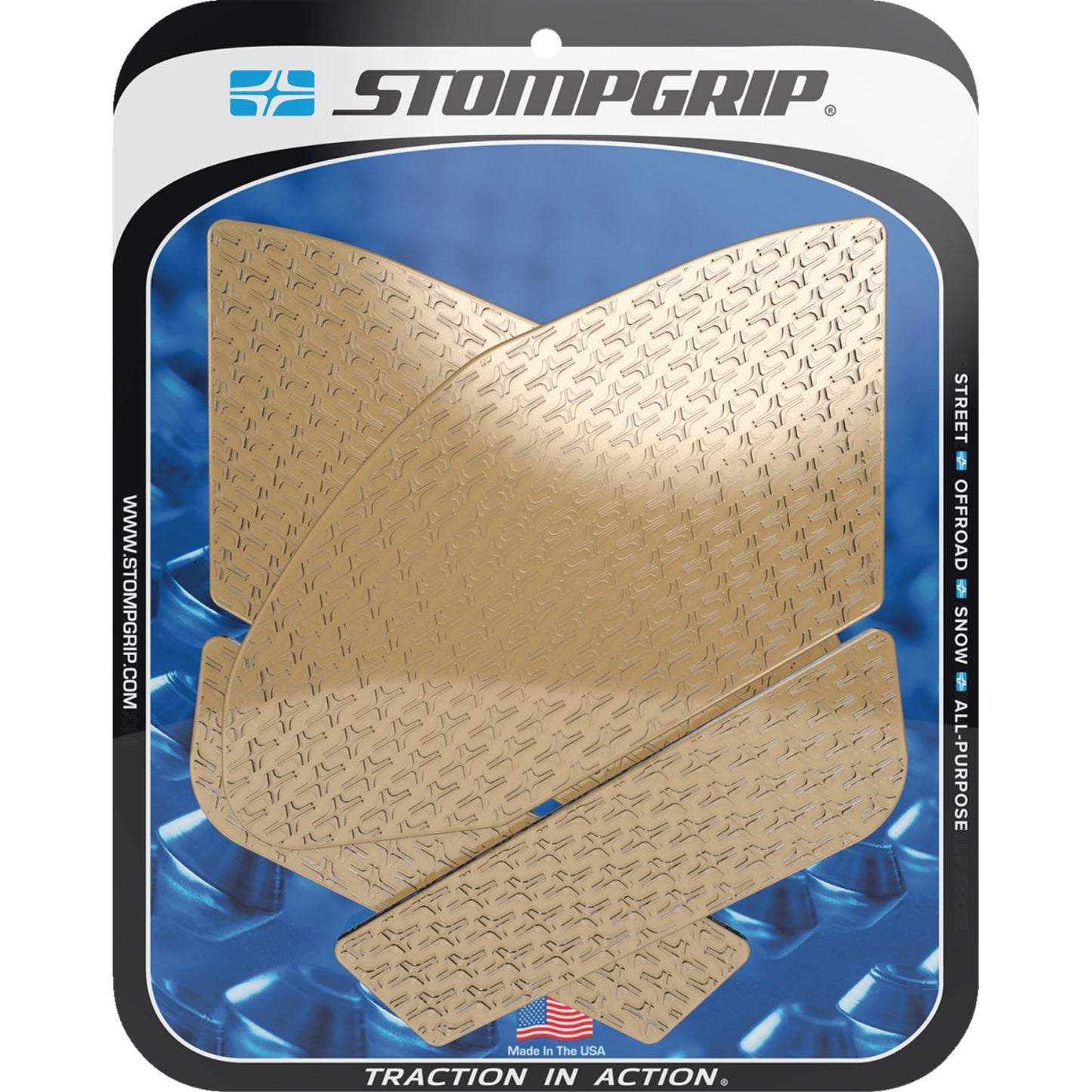 Stompgrip Traction Pad Tank Grips - Icon - Clear for GSX-R 1000 [MPN: 55-14-0143C]_1731572