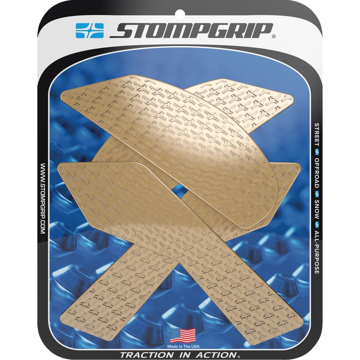 Stompgrip Traction Pad Tank Grips - Icon - Clear for Z 900 [MPN: 55-14-0144C]_1731715