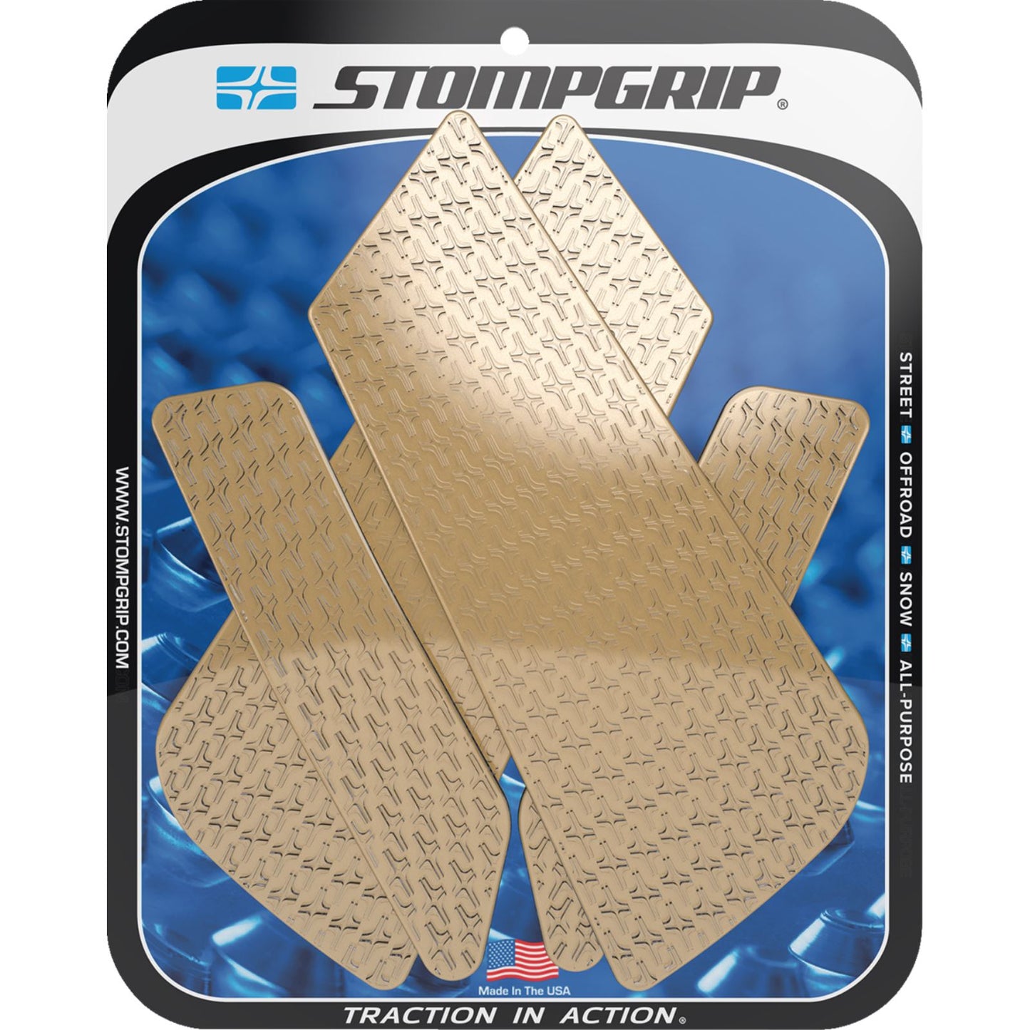Stompgrip Traction Pad Tank Grips - Icon - Clear for BMW [MPN: 55-14-0174C]_1731575