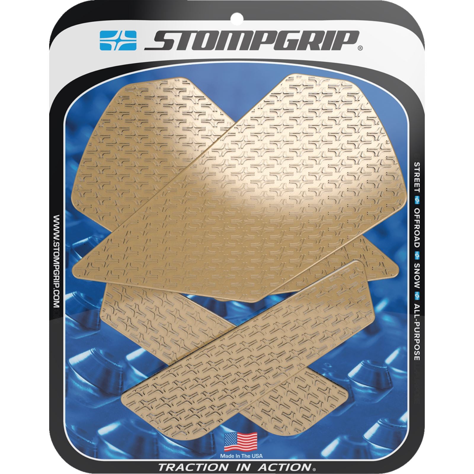 Stompgrip Traction Pad Tank Grips - Icon - Clear for F 900 XR [MPN: 55-14-0175C]_1731873