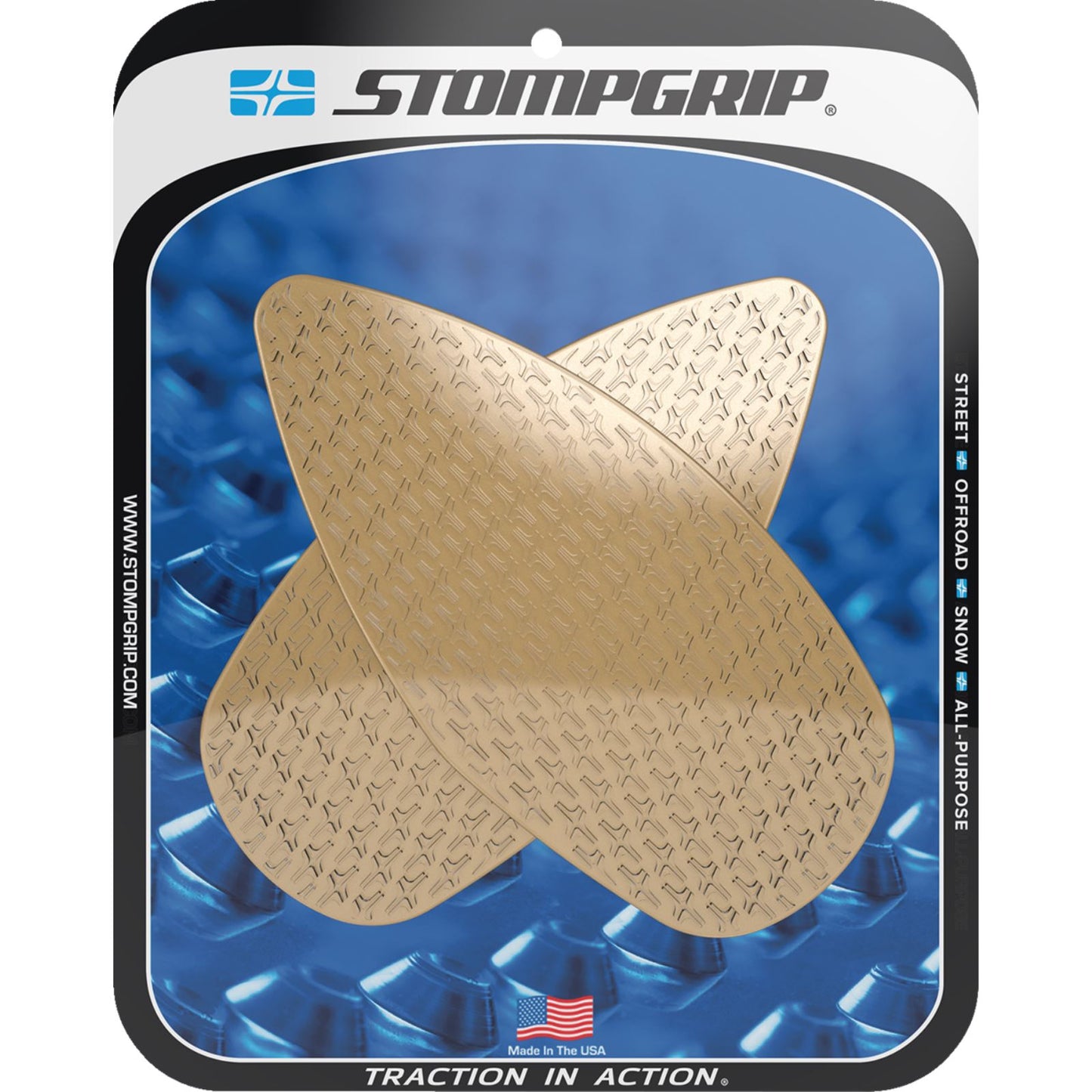Stompgrip Traction Pad Tank Grips - Icon - Clear for Aprilia - RS 660/Tuono [MPN: 55-14-0181C]_1731647