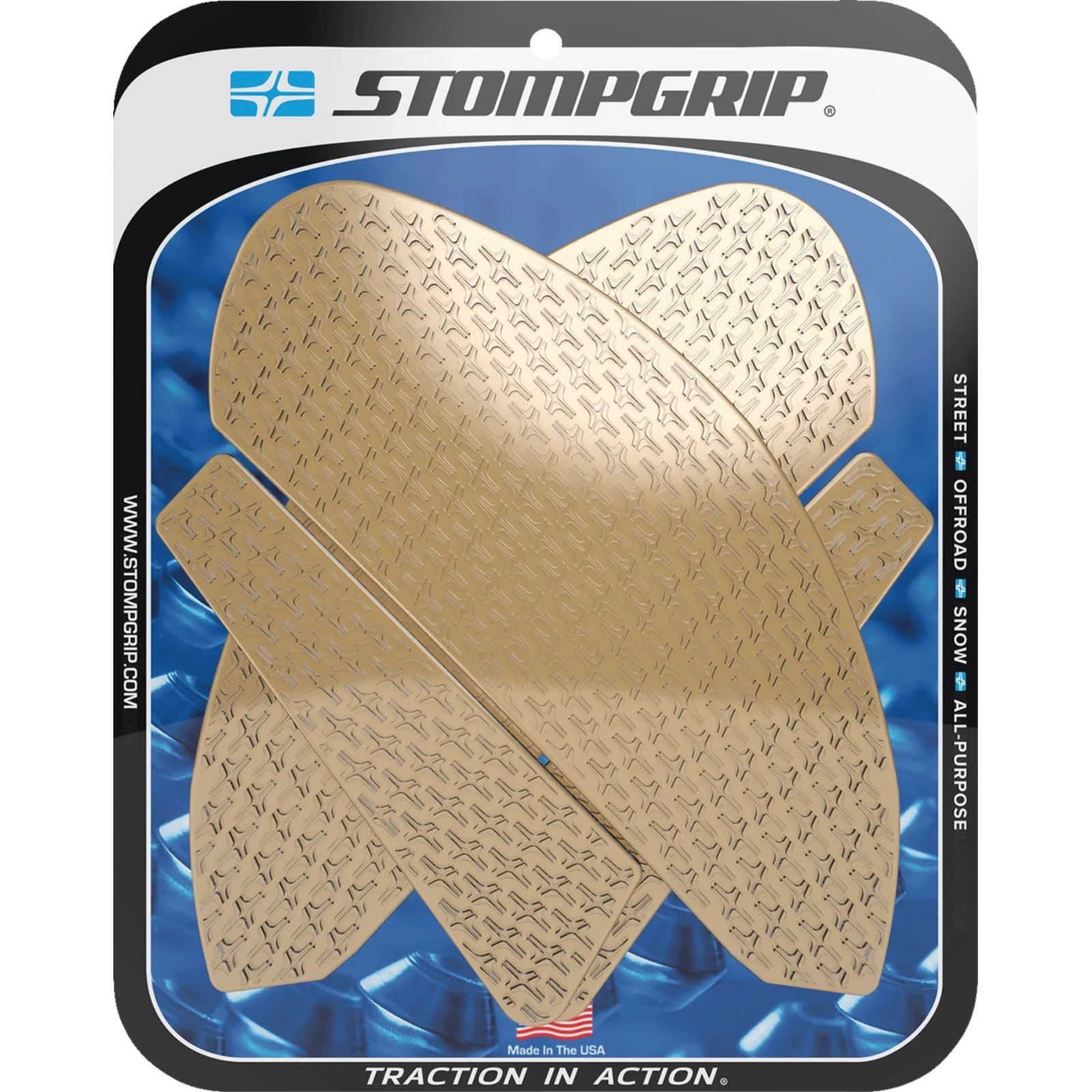 Stompgrip Traction Pad Tank Grips - Icon - Clear for YZF-R7 [MPN: 55-14-0182C]_1731614