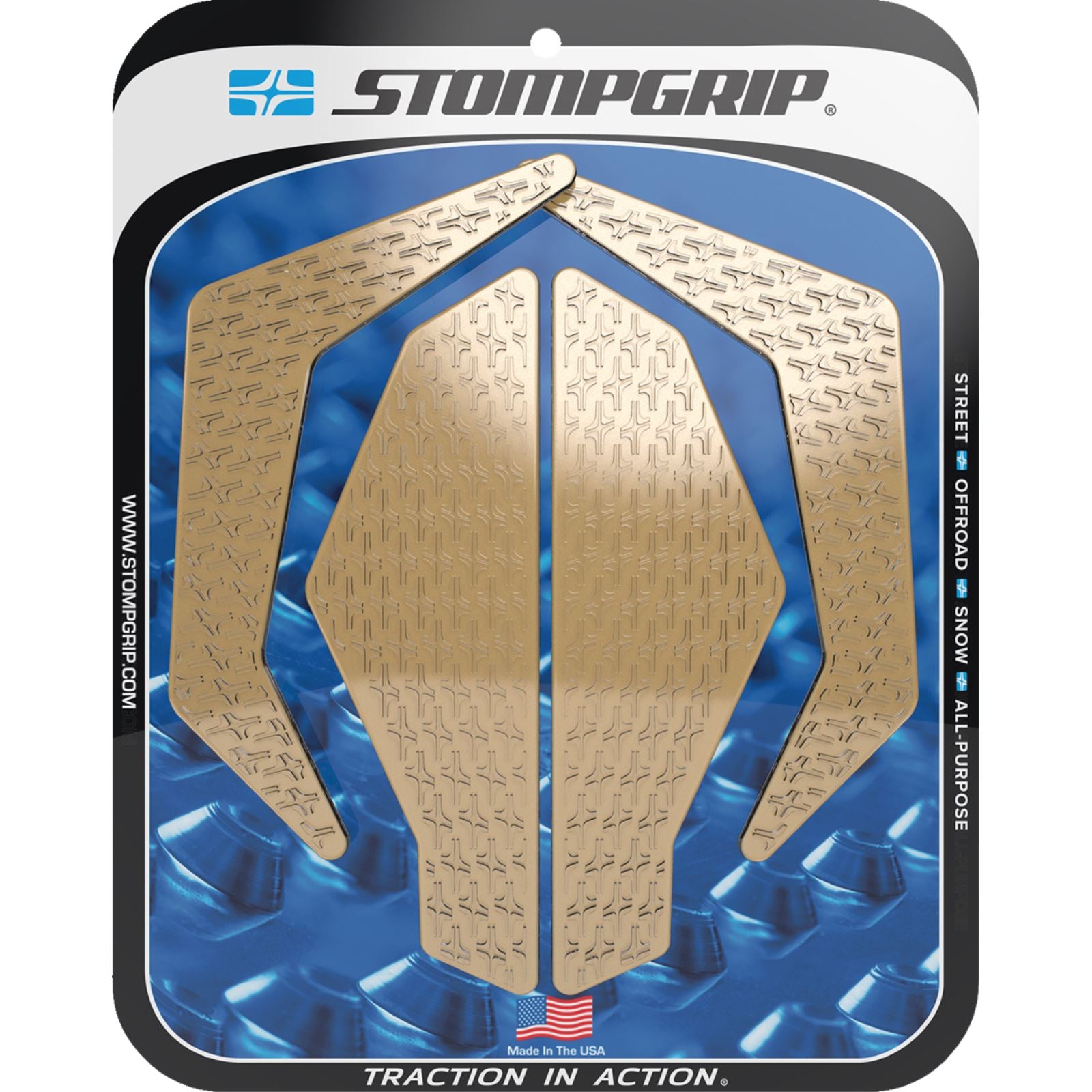 Stompgrip Traction Pad Tank Grips - Icon - Clear for Katana [MPN: 55-14-0187C]_1731875
