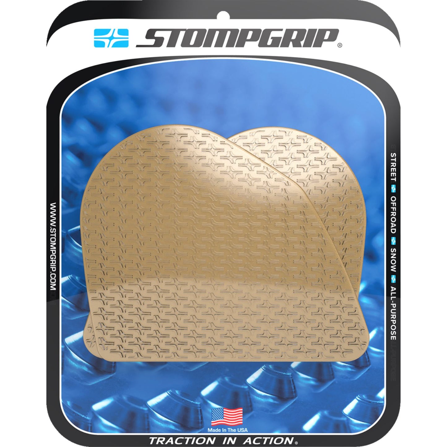 Stompgrip Traction Pad Tank Grips - Icon - Clear for DesertX [MPN: 55-14-0198C]_1731878