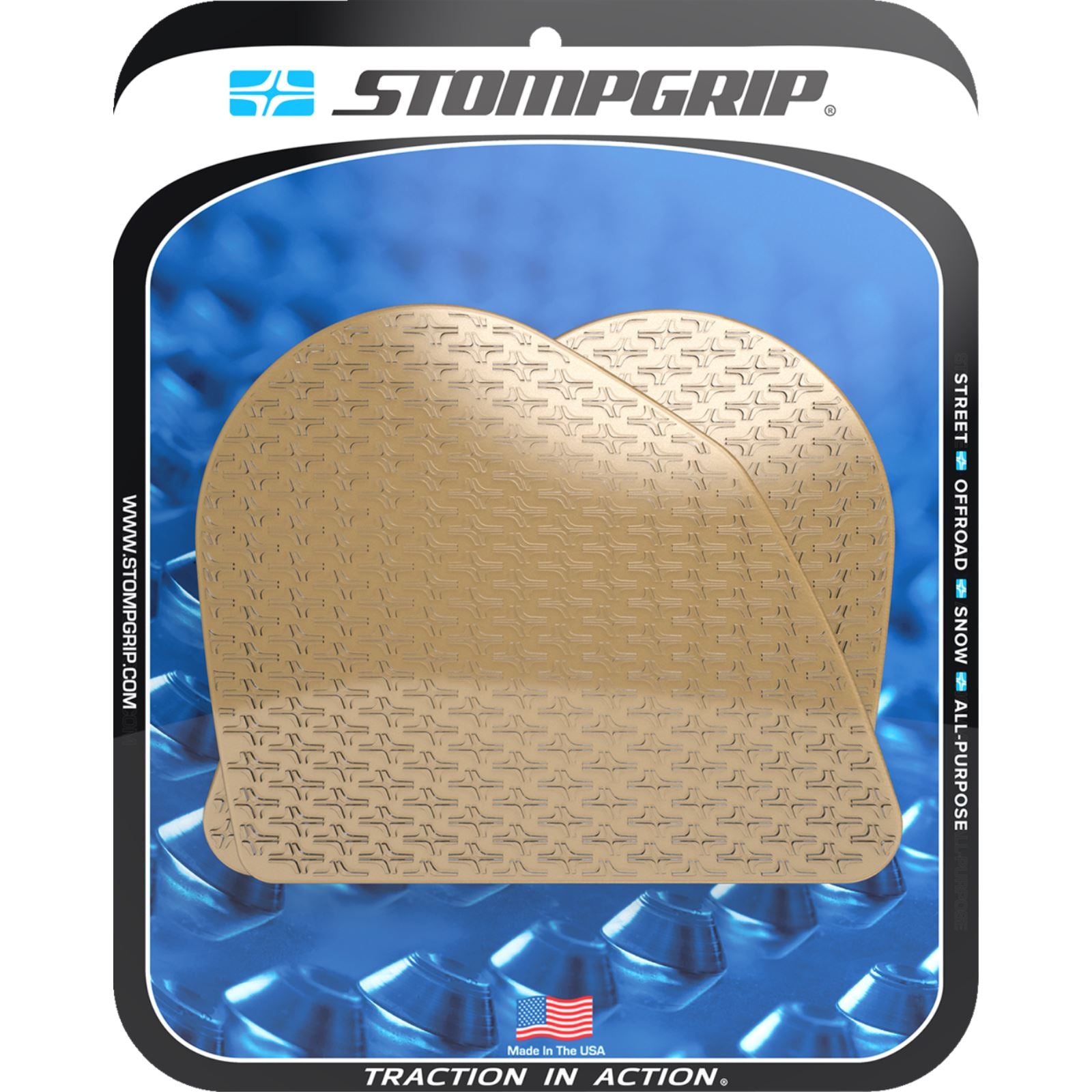 Stompgrip Traction Pad Tank Grips - Icon - Clear for DesertX [MPN: 55-14-0198C]_1731878