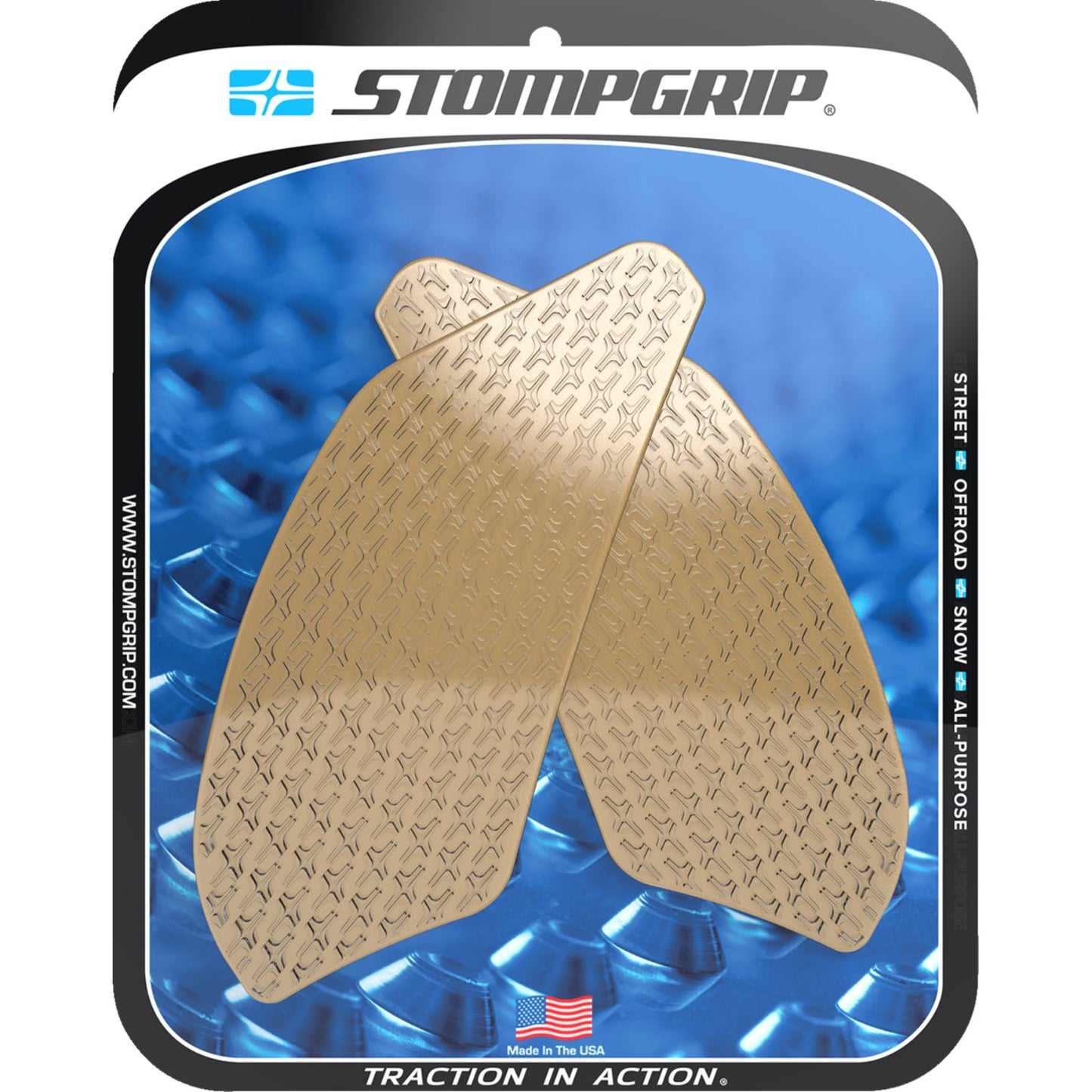 Stompgrip Traction Pad Tank Grips - Icon - Clear for G 310 R [MPN: 55-14-0200C]_1731573