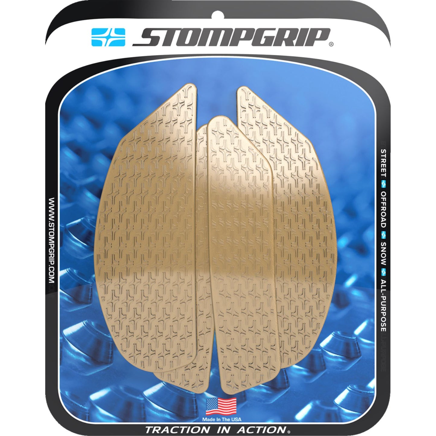 Stompgrip Traction Pad Tank Grips - Icon - Clear for MT-10 [MPN: 55-14-0203C]_1731823