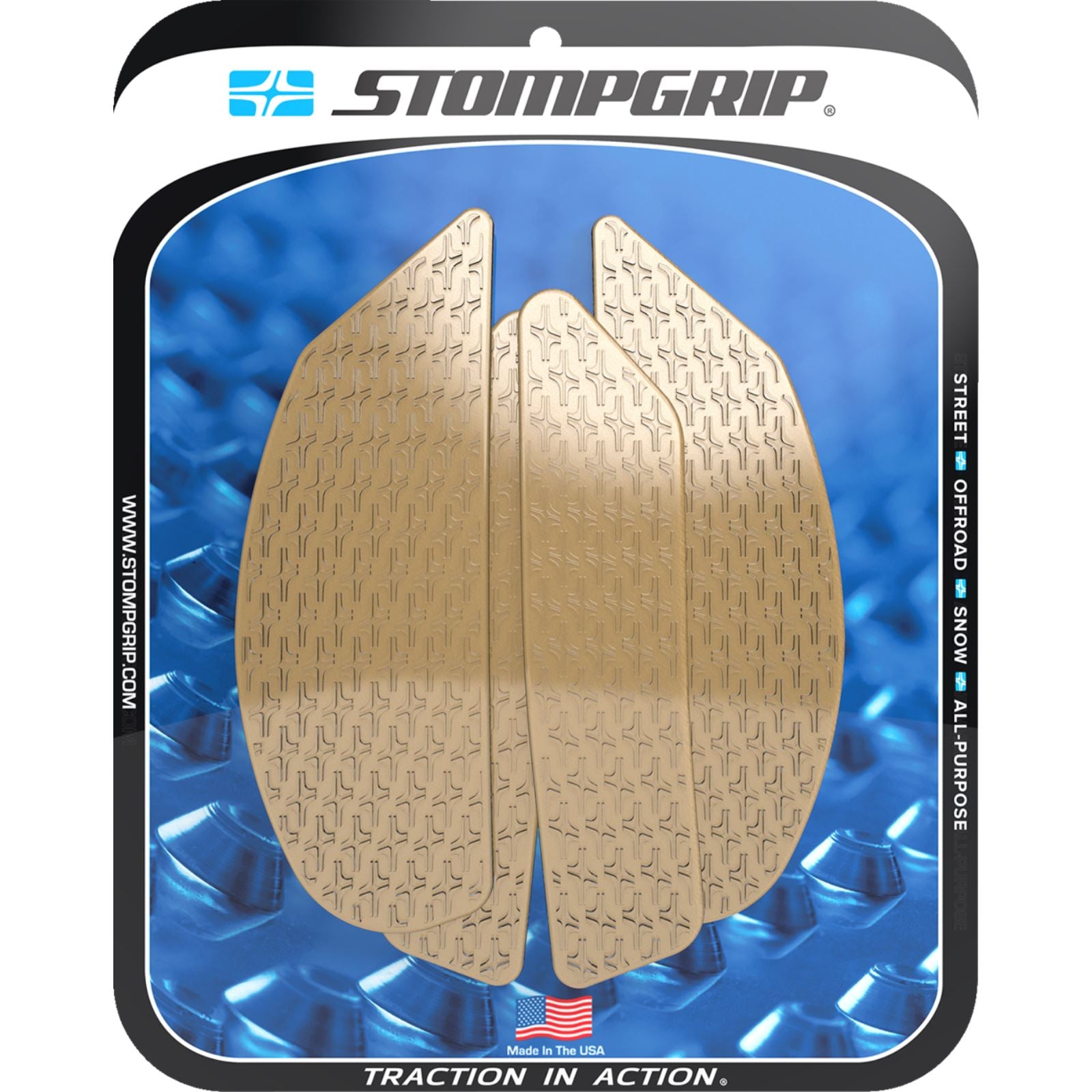Stompgrip Traction Pad Tank Grips - Icon - Clear for MT-10 [MPN: 55-14-0203C]_1731823