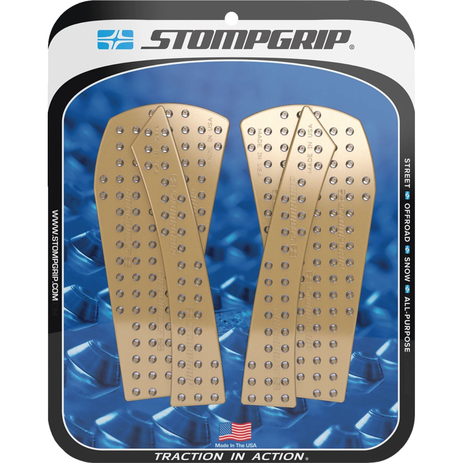 Stompgrip Traction Pad Tank Grips - Icon - Clear for 790/890 Adevnture/R [MPN: 55-14-0206C]_1731494
