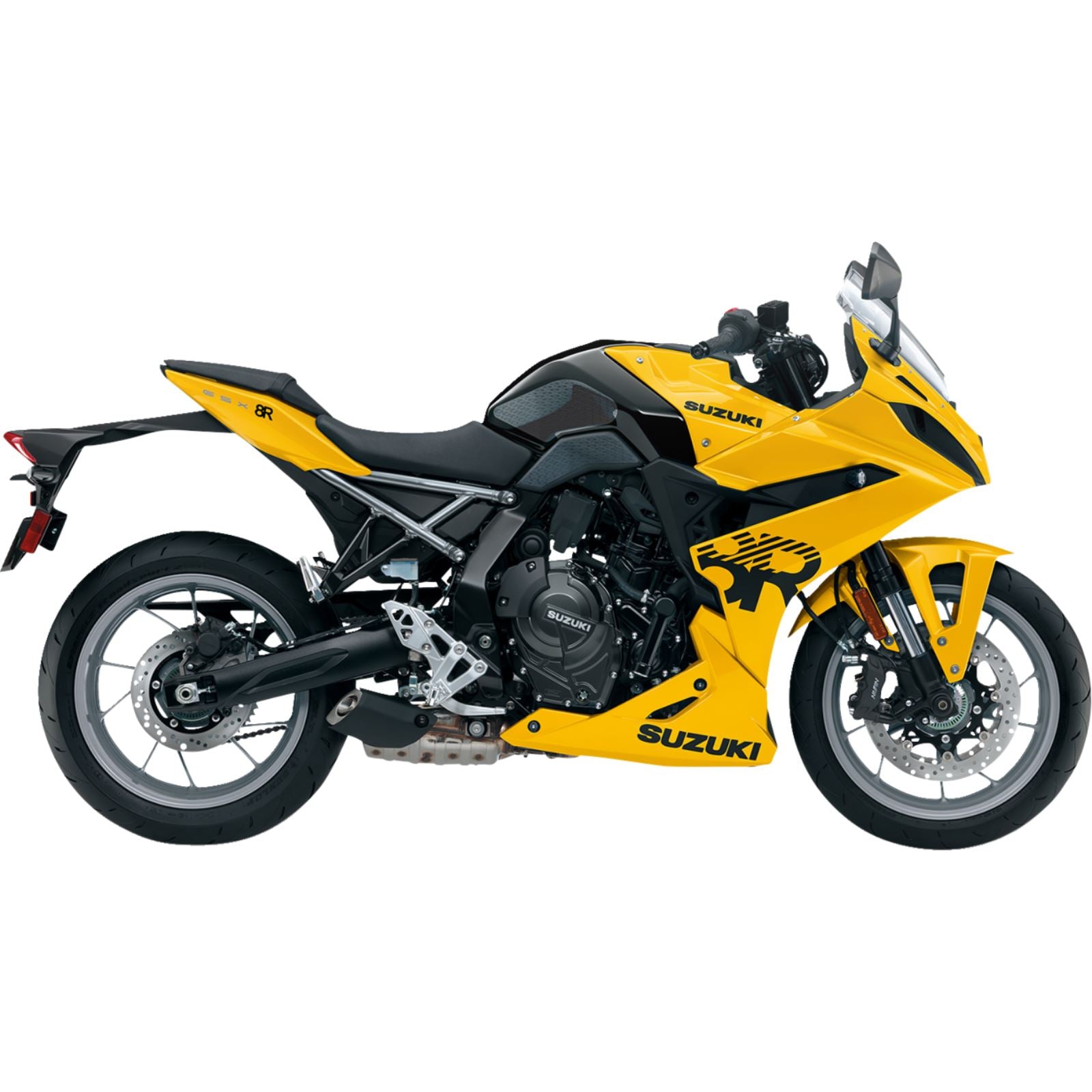 Stompgrip Traction Pad Tank Grips - Icon - Clear for GSX-8R/S [MPN: 55-14-0210C]_1731609