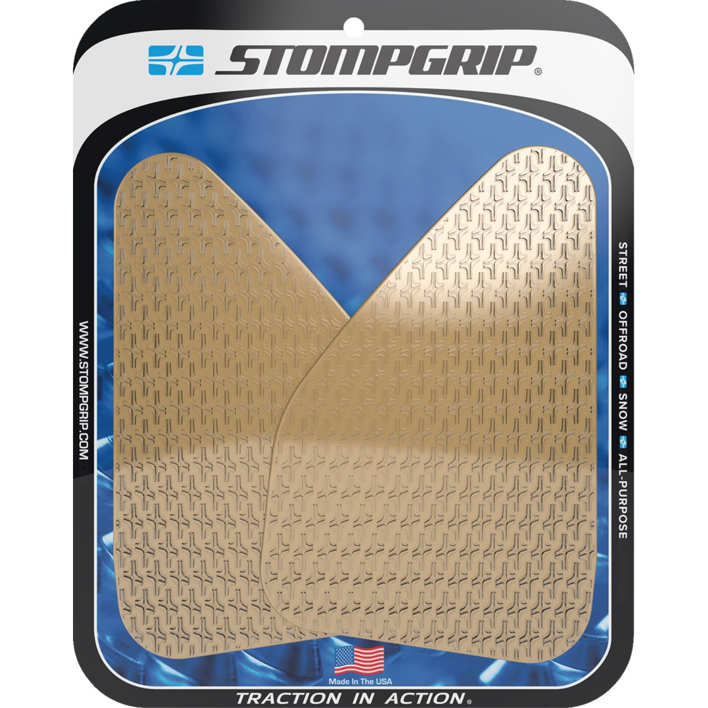 Stompgrip Traction Pad Tank Grips - Icon - Clear for MT-09 [MPN: 55-14-0212C]_1731821