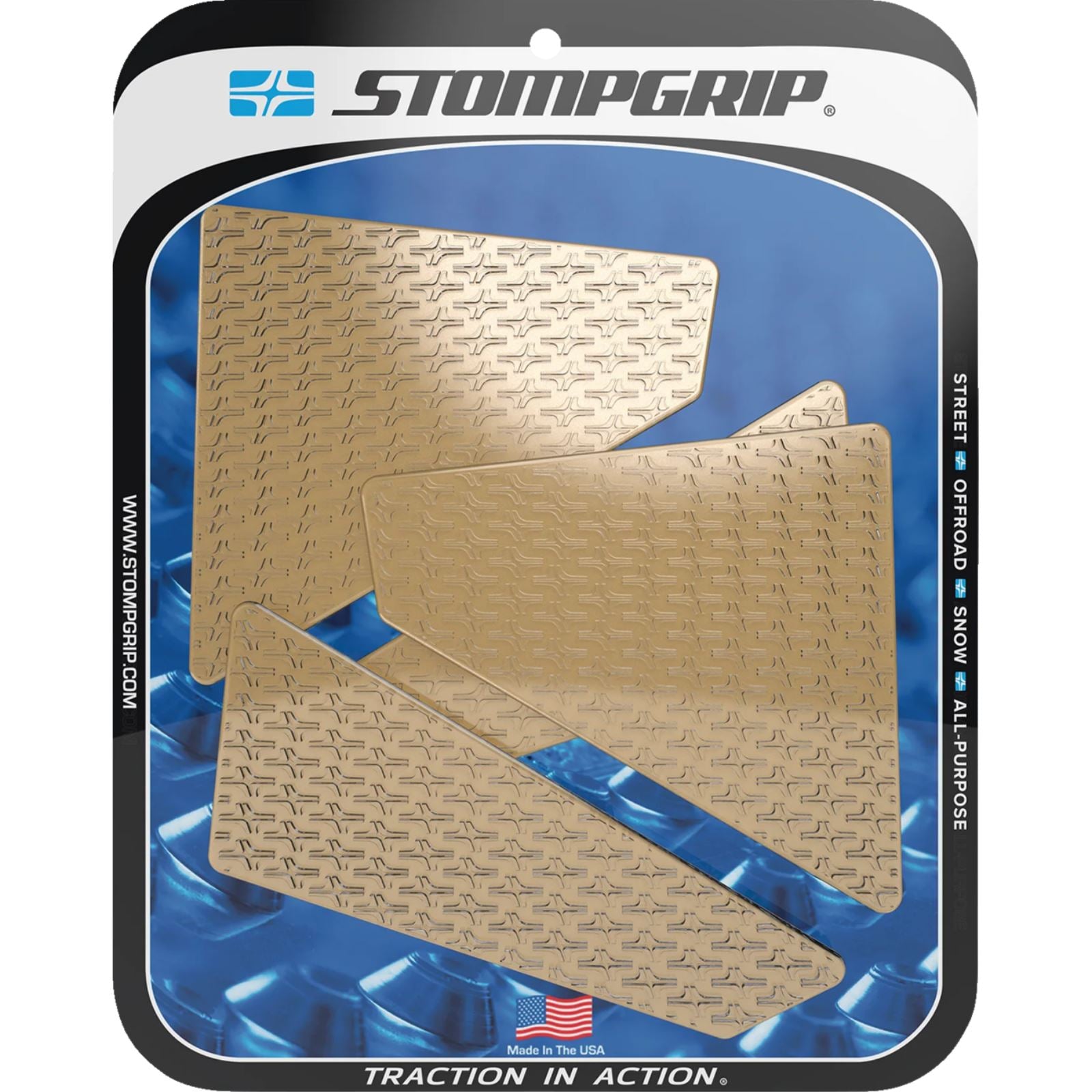 Stompgrip Traction Pad Tank Grips - Icon - Clear for 1390 Super Duke R EVO [MPN: 55-14-0213C]_1731637
