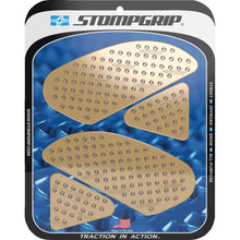 Stompgrip Traction Pad Tank Grips - Volcano - Clear for CBR300R [MPN: 55-10-0100C]_1731625