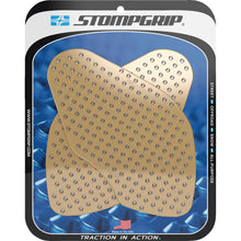Stompgrip Traction Pad Tank Grips - Volcano - Clear for V-Strom 650 XT [MPN: 55-10-0124-1C]_1731783