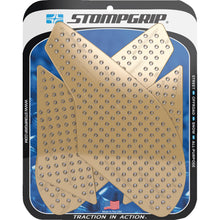 Stompgrip Traction Pad Tank Grips - Volcano - Clear for SV 650 [MPN: 55-10-0136C]_1731603