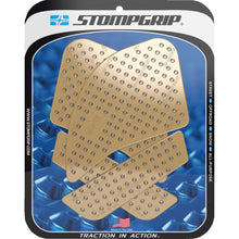 Stompgrip Traction Pad Tank Grips - Volcano - Clear for Ninja 1000 SX [MPN: 55-10-0178C]_1731743