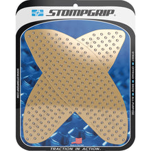 Stompgrip Traction Pad Tank Grips - Volcano - Clear for Tuono V4/RSV4 1100 [MPN: 55-10-0180C]_1731779