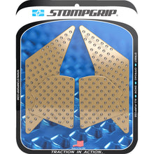 Stompgrip Traction Pad Tank Grips - Volcano - Clear for Tenere 700 [MPN: 55-10-0196C]_1731546