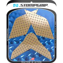 Stompgrip Traction Pad Tank Grips - Volcano - Clear for Ninja ZX-4R/RR [MPN: 55-10-0204C]_1731549