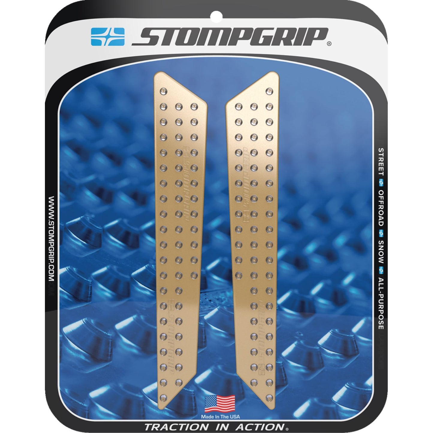 Stompgrip Traction Pad Tank Grips Volcano Clear for Tiger 1200 Rally Explorer [MPN: 55-10-0208C]_1731493