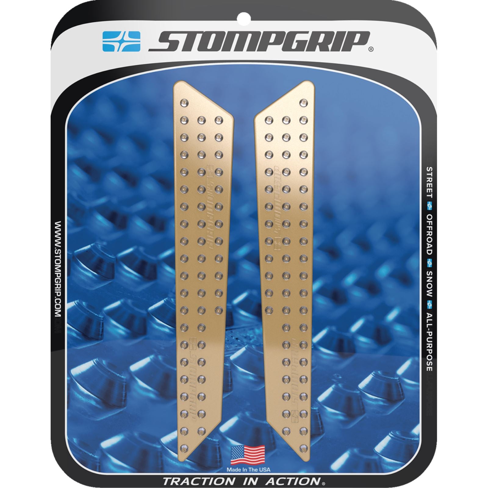 Stompgrip Traction Pad Tank Grips Volcano Clear for Tiger 1200 Rally Explorer [MPN: 55-10-0208C]_1731493