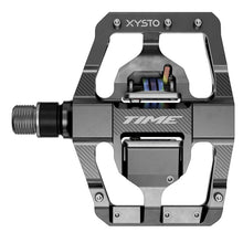 TIME Sport Xysto A1 Pedals Body: Aluminum Spindle: Steel 9/16'' - Grey Pair [MPN: 00.6718.046.000]_1732031
