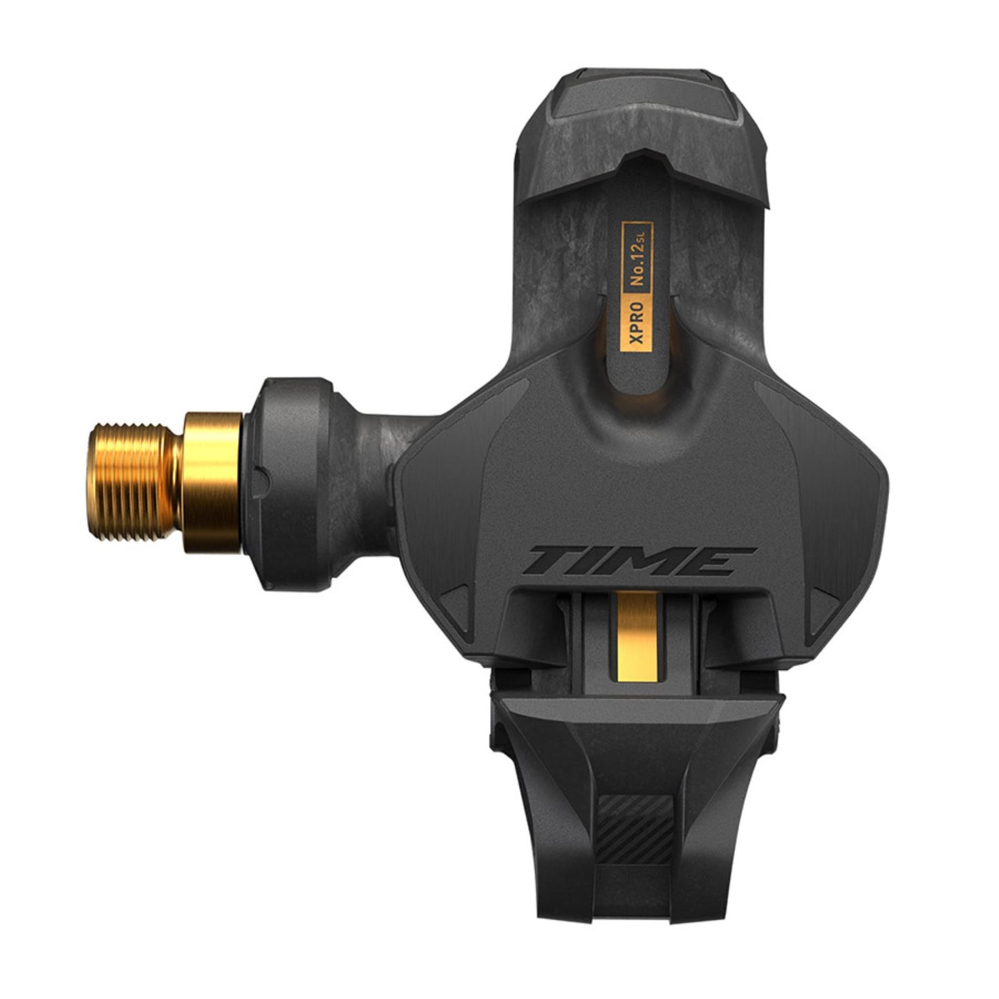 TIME Sport XPRO12SL C1 57mm Pedals Body: Carbon Spindle: Titanium Gold Pair [MPN: 00.6718.047.002]_1732083