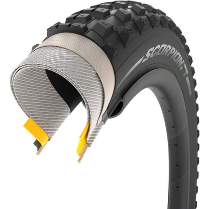 Pirelli - Bicycle Scorpion Enduro R Tire - 29 x 2.6, Tubeless, Folding, Black, ProWall [MPN: 4189500]_1932980