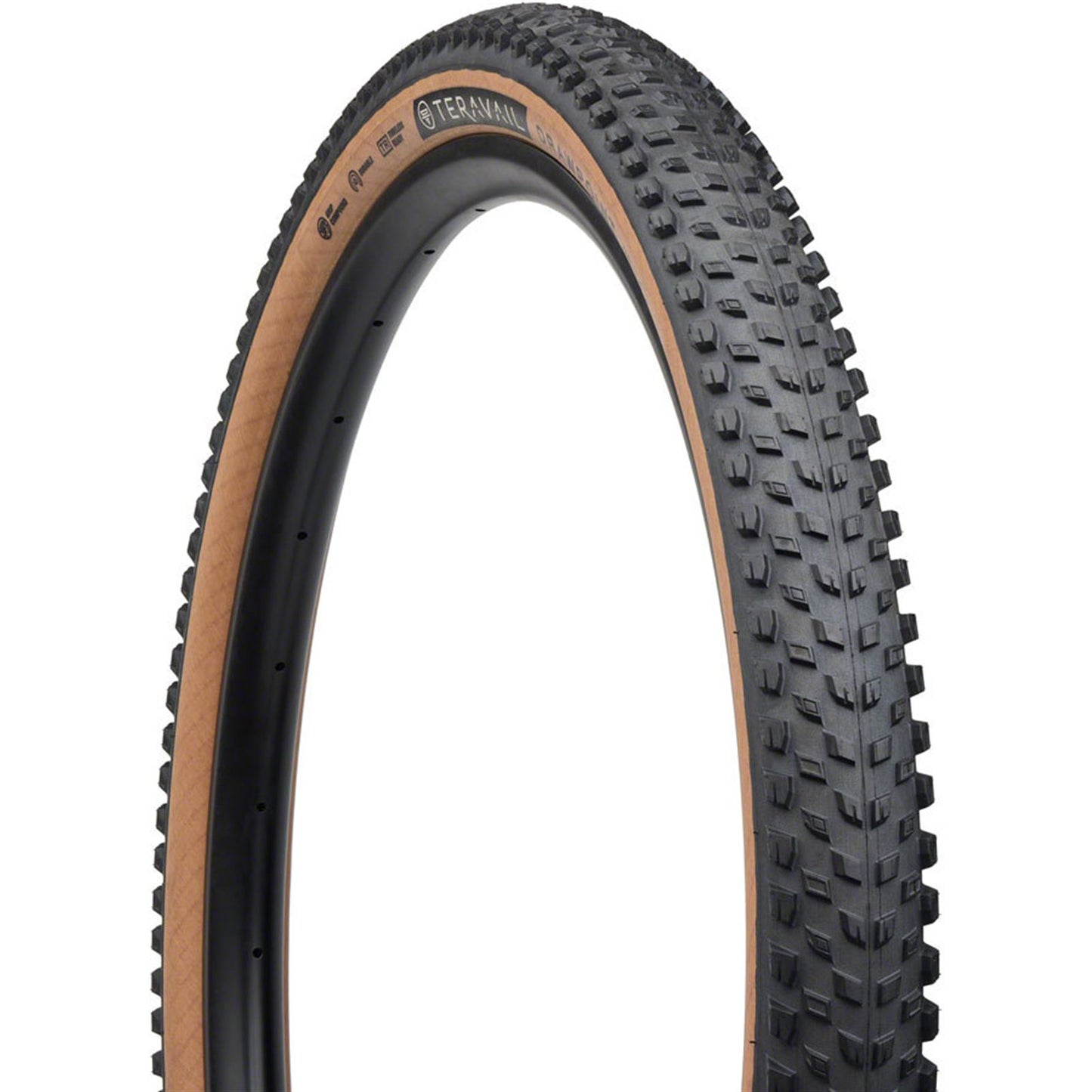 Teravail Drawpoint Tire - 29x2.4, Tubeless, Folding, Tan, Durable, Grip Compound [MPN: 19-000547]_1932668