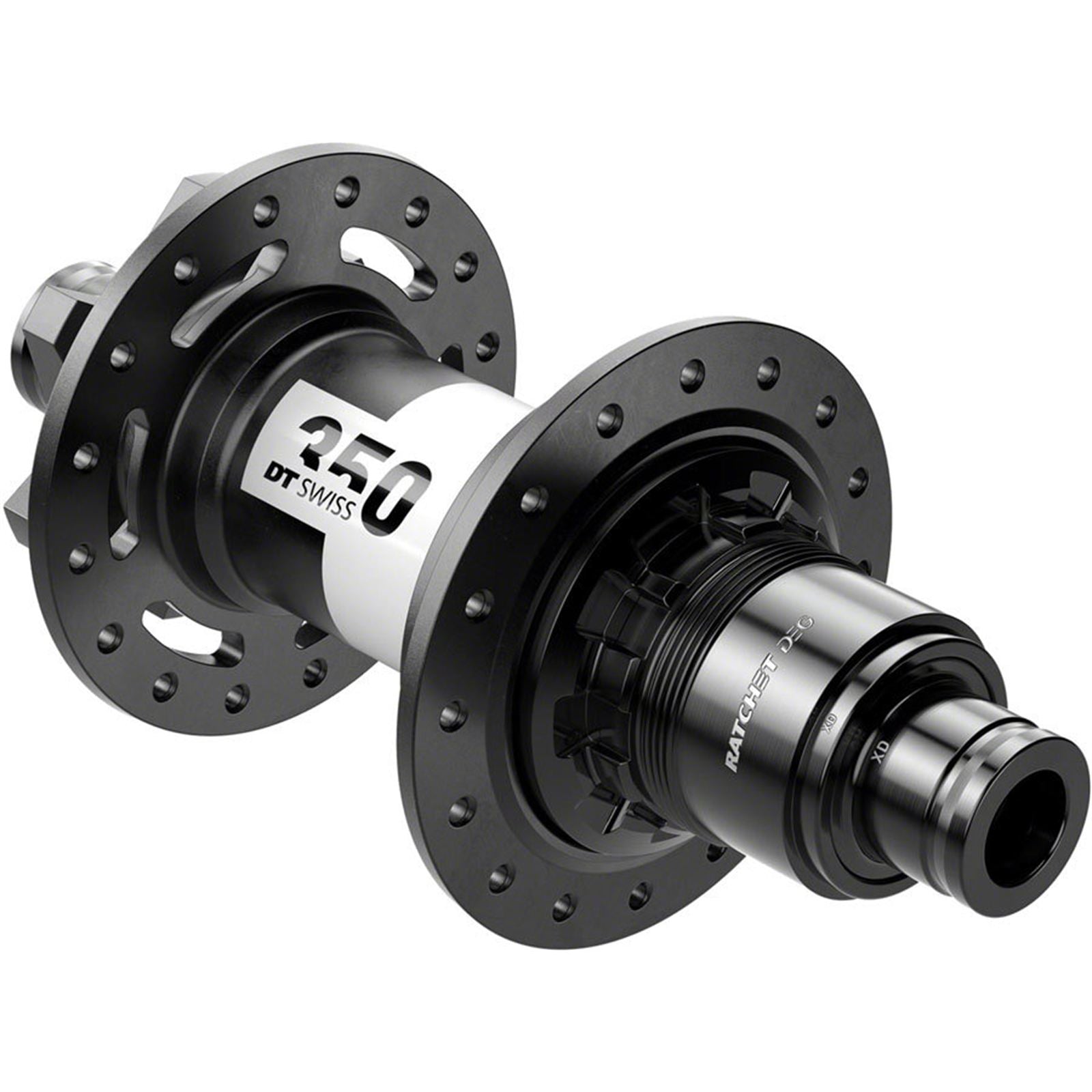 DT Swiss 350 DEG Rear Hub 12 x 148mm, 6-Bolt, XD, Black, 28H, 72pt [MPN: H350TDDRR28SA5051S]_1925115