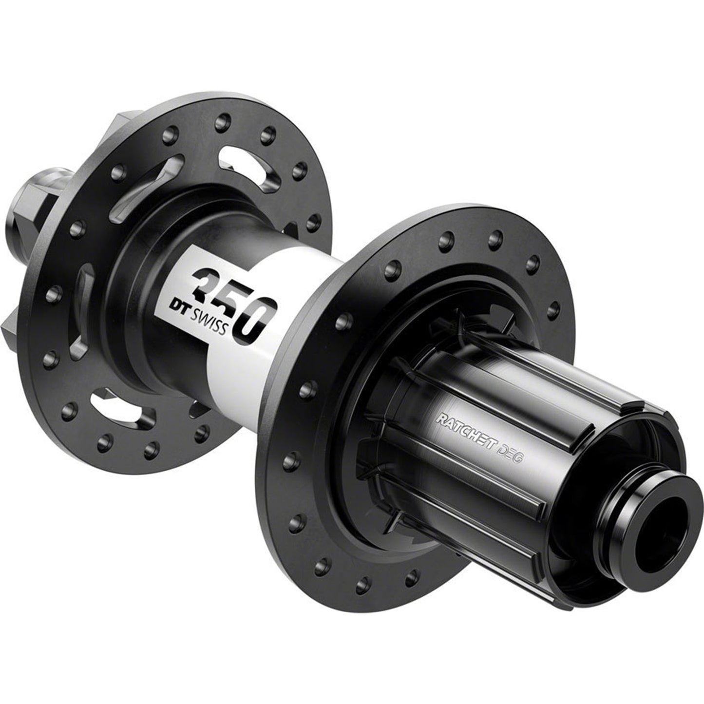 DT Swiss 350 DEG Rear Hub 12 x 148mm, 6-Bolt, Black, 28H, 72pt [MPN: H350TDDBR28SA5053S]_1925117
