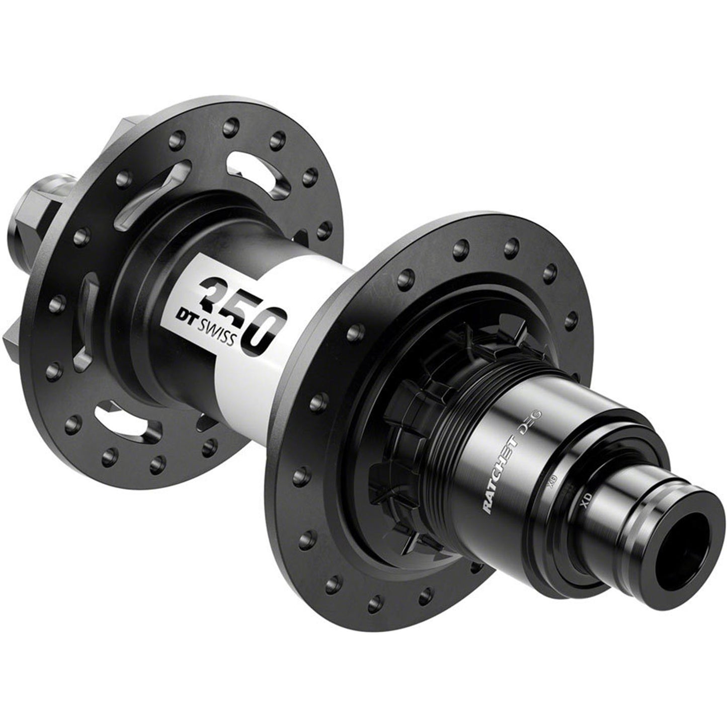 DT Swiss 350 DEG Rear Hub 12 x 148mm, 6-Bolt, XD, Black, 32H, 72pt [MPN: H350TDDRR32SA5051S]_1925116