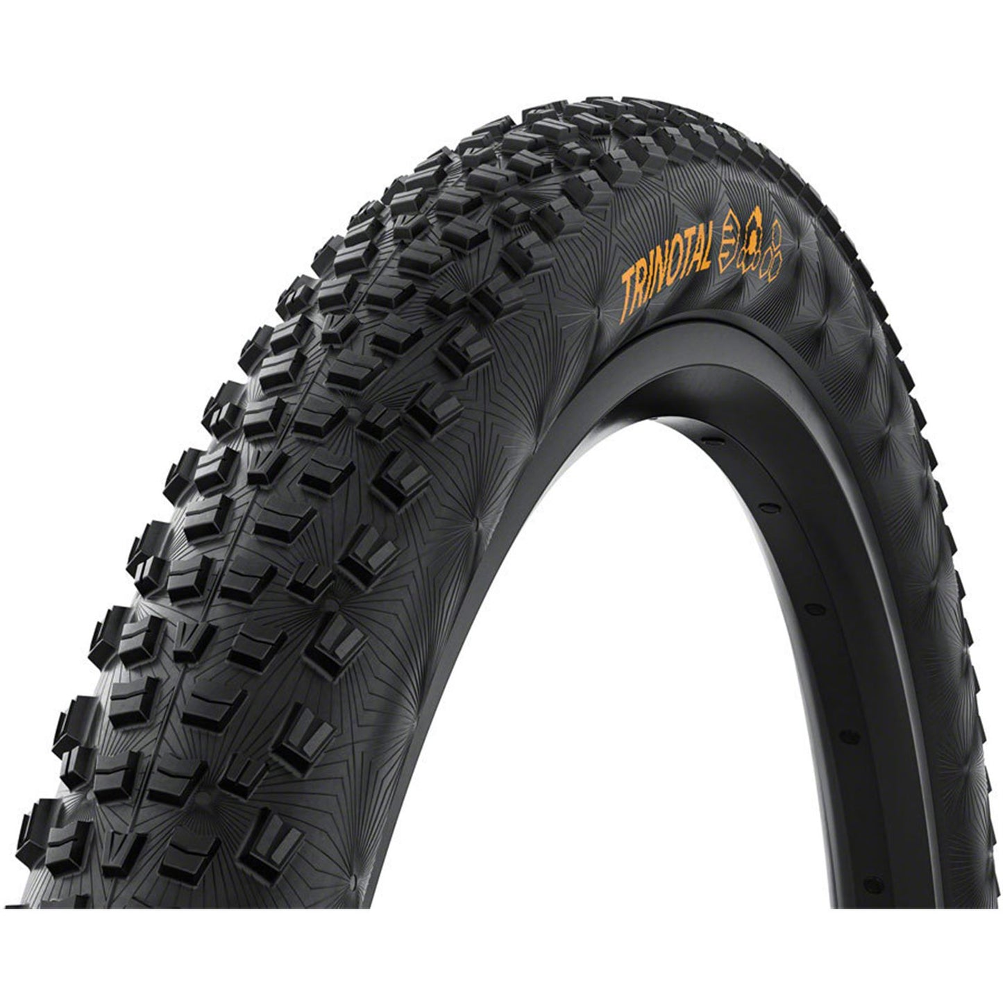 Continental Tire - Bicycle Trinotal Tire - 29 x 2.20, Tubeless, Folding, Black, Grip [MPN: 01020360000]_2102026