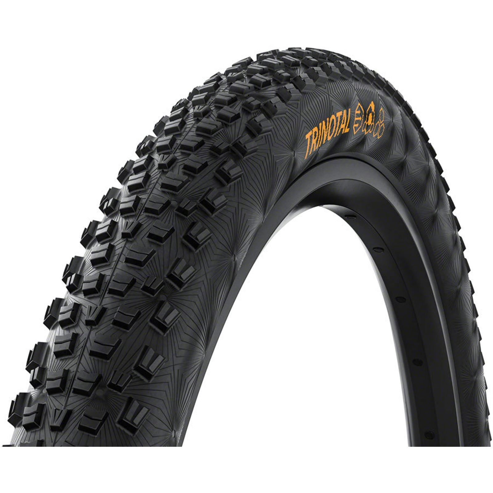 Continental Tire - Bicycle Trinotal Tire - 29 x 2.20, Tubeless, Folding, Black, Grip [MPN: 01020360000]_2102026