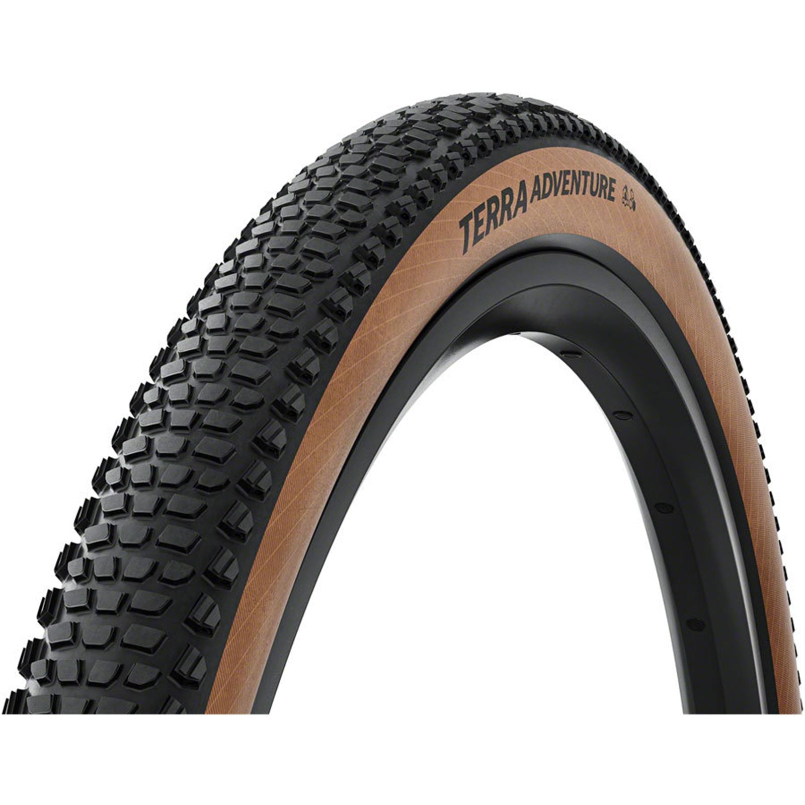 Continental Tire - Bicycle Terra Adventure Tire - 700x45/29 x 1.75, Tubeless, Black/Transparent [MPN: 01507490000]_2102073