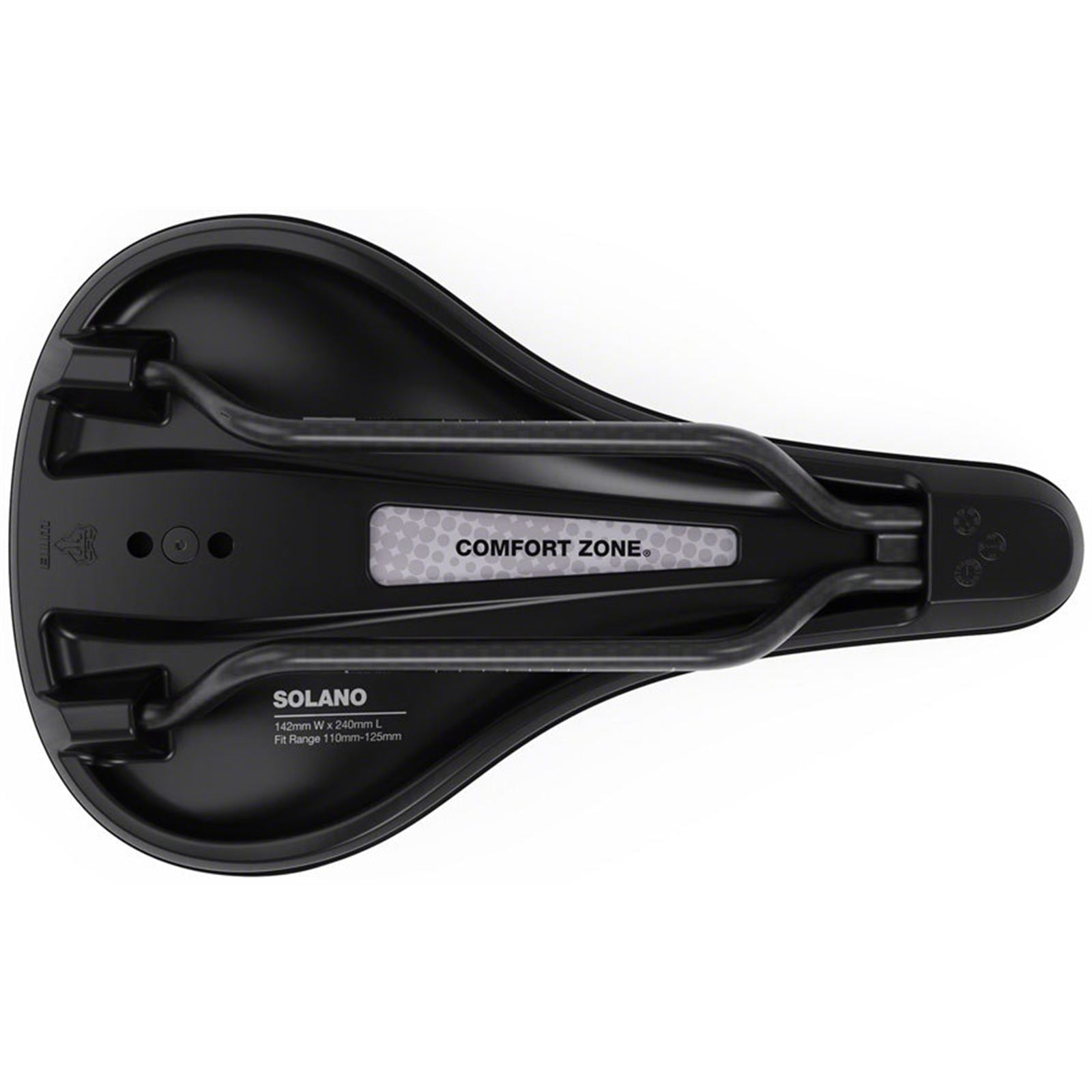 WTB Solano Saddle - Carbon, Black, Medium, Fusion Form [MPN: W065-0733]_2101733