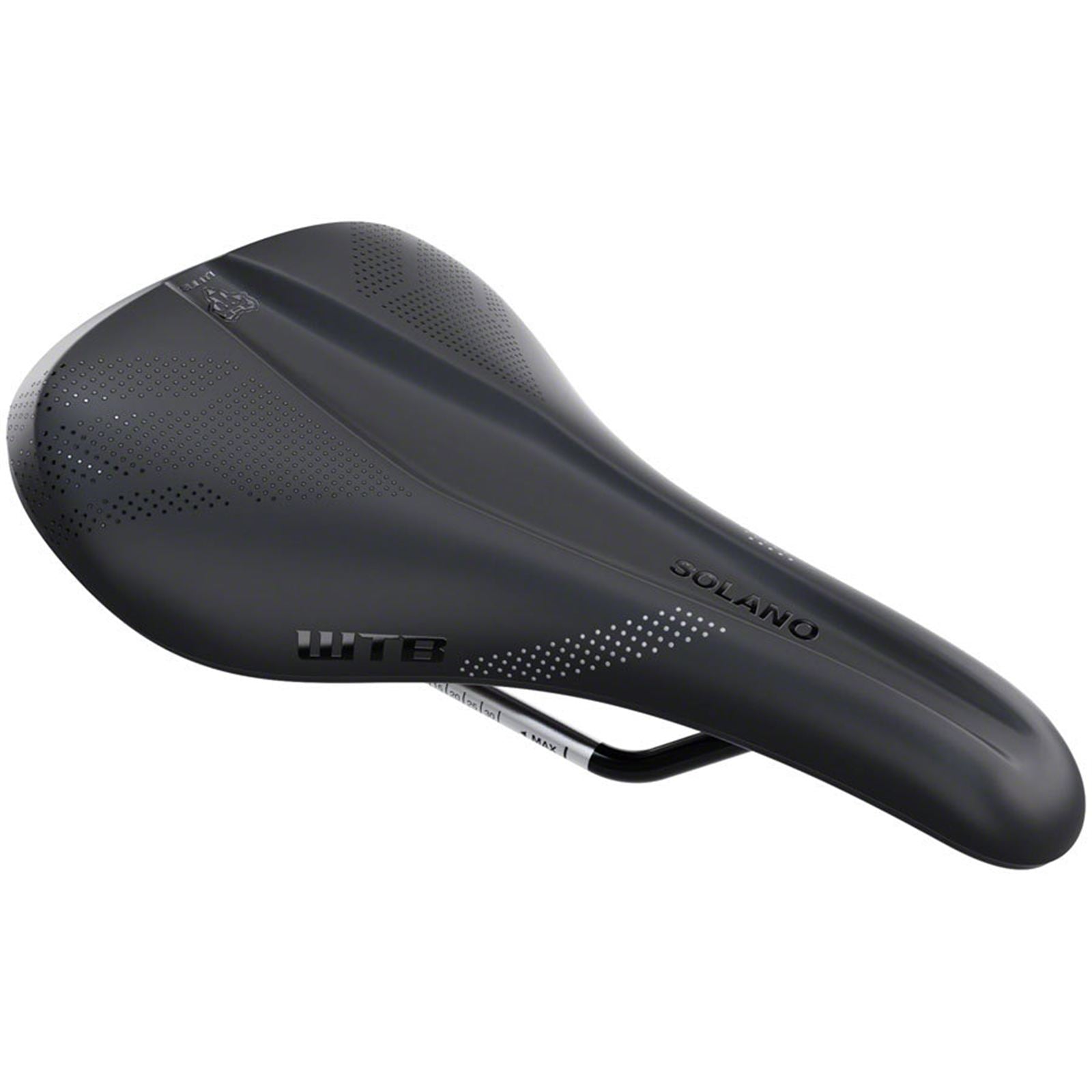 WTB Solano Saddle - Chromoly, Black, Medium, Fusion Form [MPN: W065-0736]_2101734