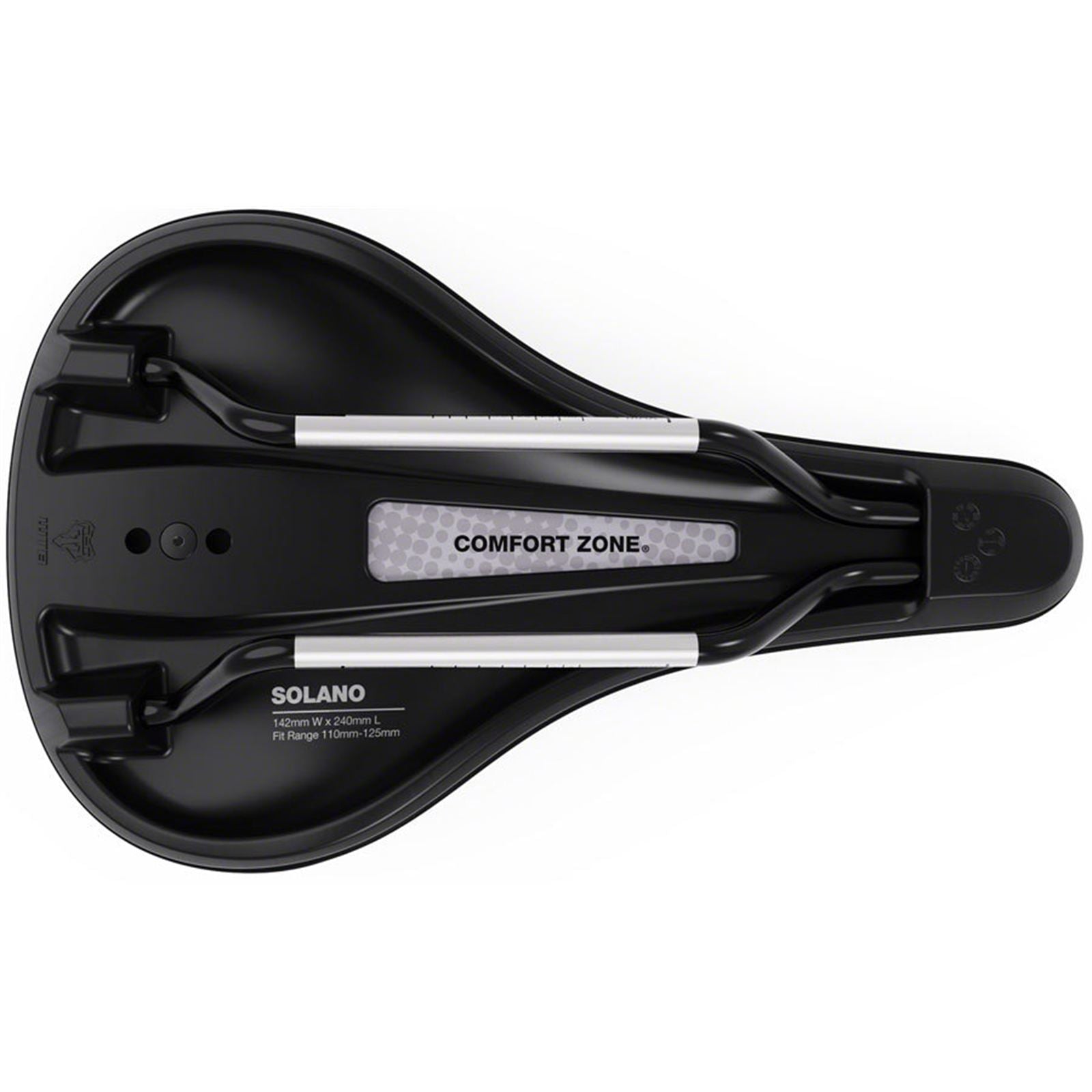 WTB Solano Saddle - Chromoly, Black, Medium, Fusion Form [MPN: W065-0736]_2101737