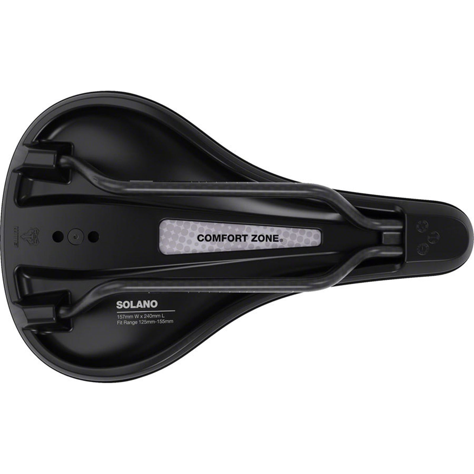 WTB Solano Saddle - Carbon, Black, Wide, Fusion Form [MPN: W065-0737]_2101720