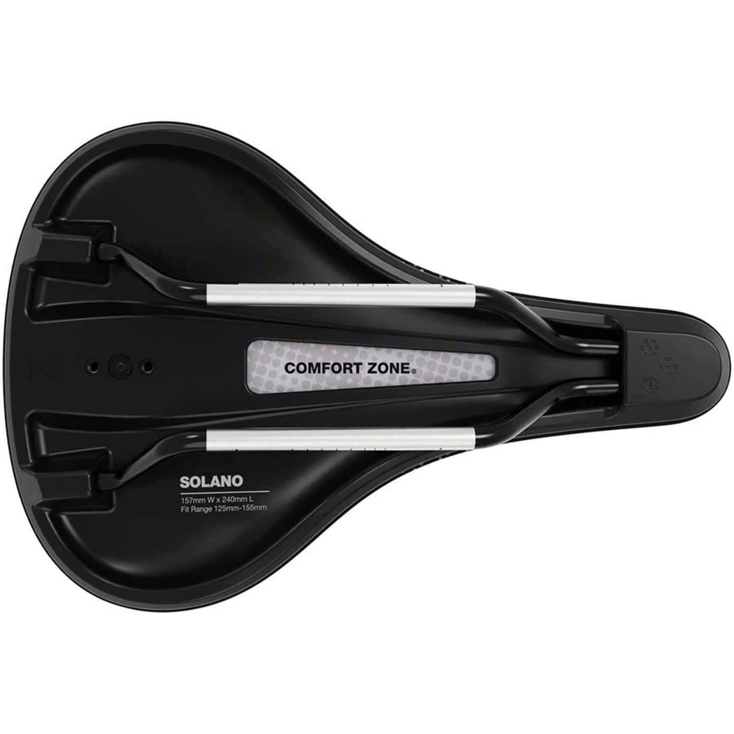 WTB Solano Saddle - Chromoly, Black, Wide, Fusion Form [MPN: W065-0740]_2101799