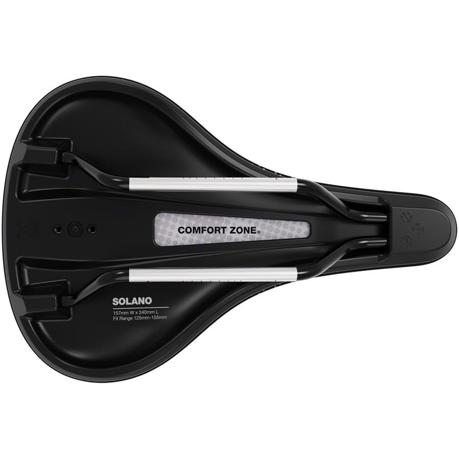 WTB Solano Saddle - Chromoly, Black, Wide, Fusion Form [MPN: W065-0740]_2101799