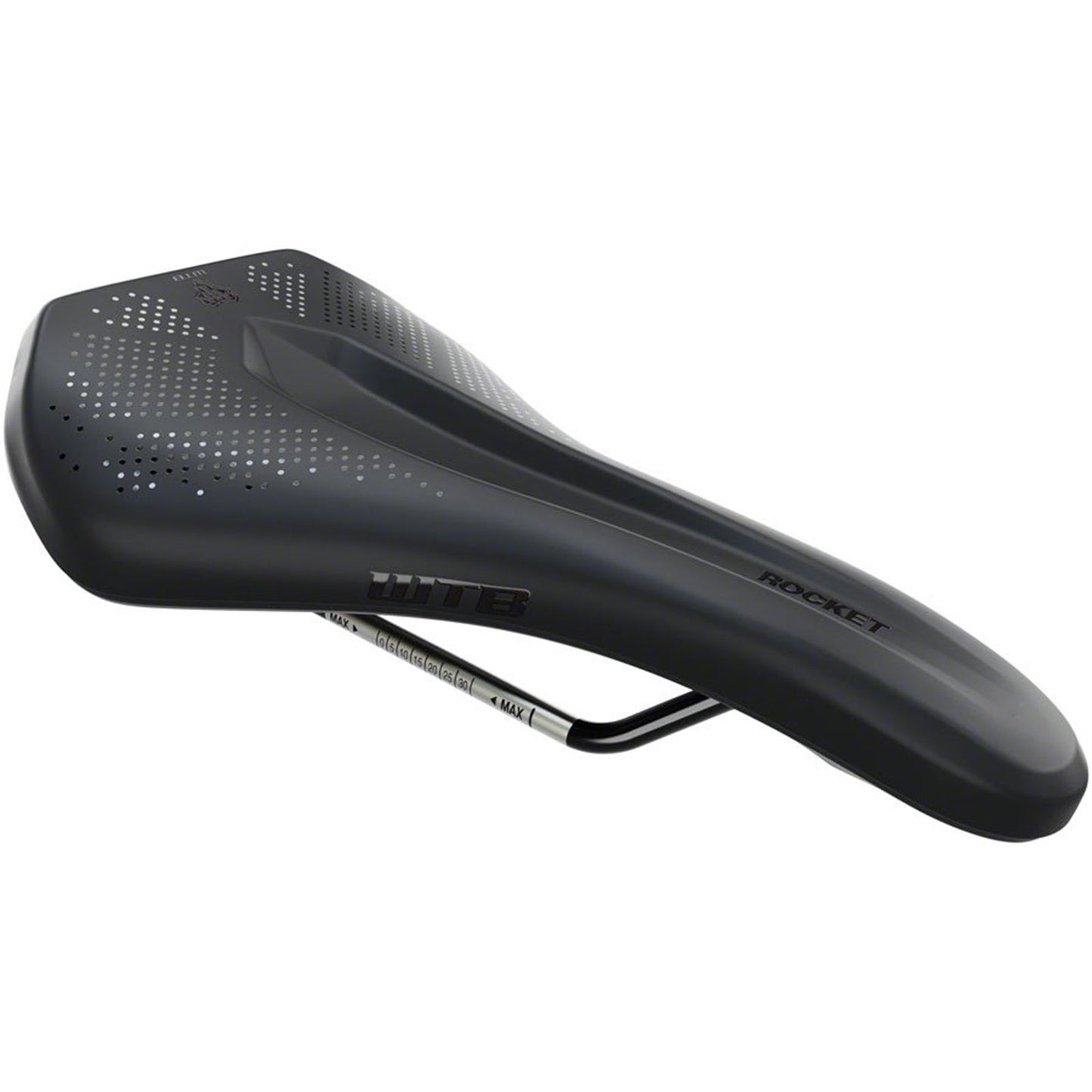 WTB Rocket Saddle - Titanium, Black, Medium, Fusion Form [MPN: W065-0741]_2101804