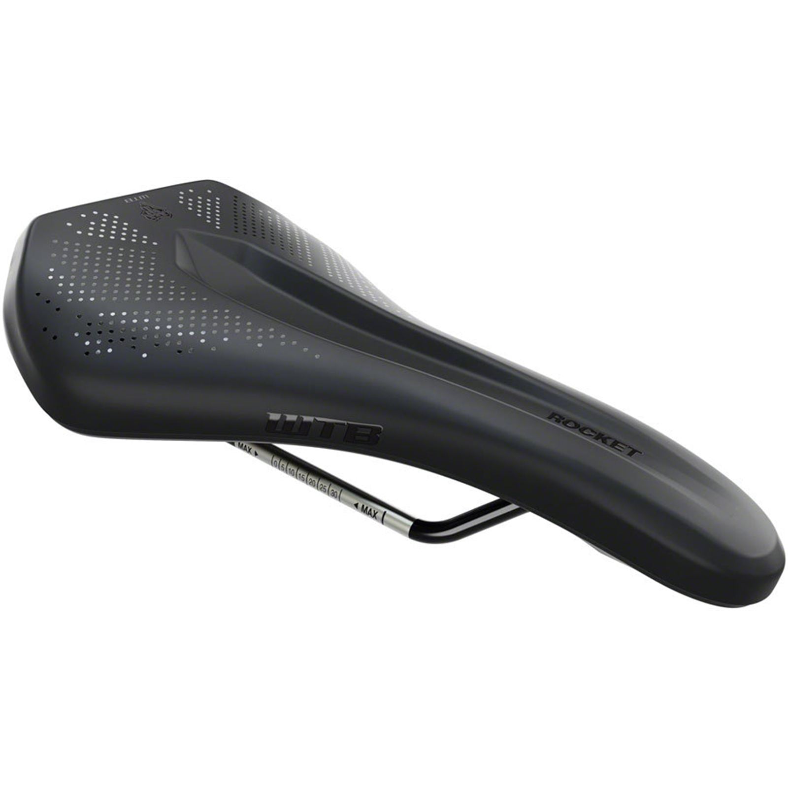 WTB Rocket Saddle - Titanium, Black, Medium, Fusion Form [MPN: W065-0741]_2101804