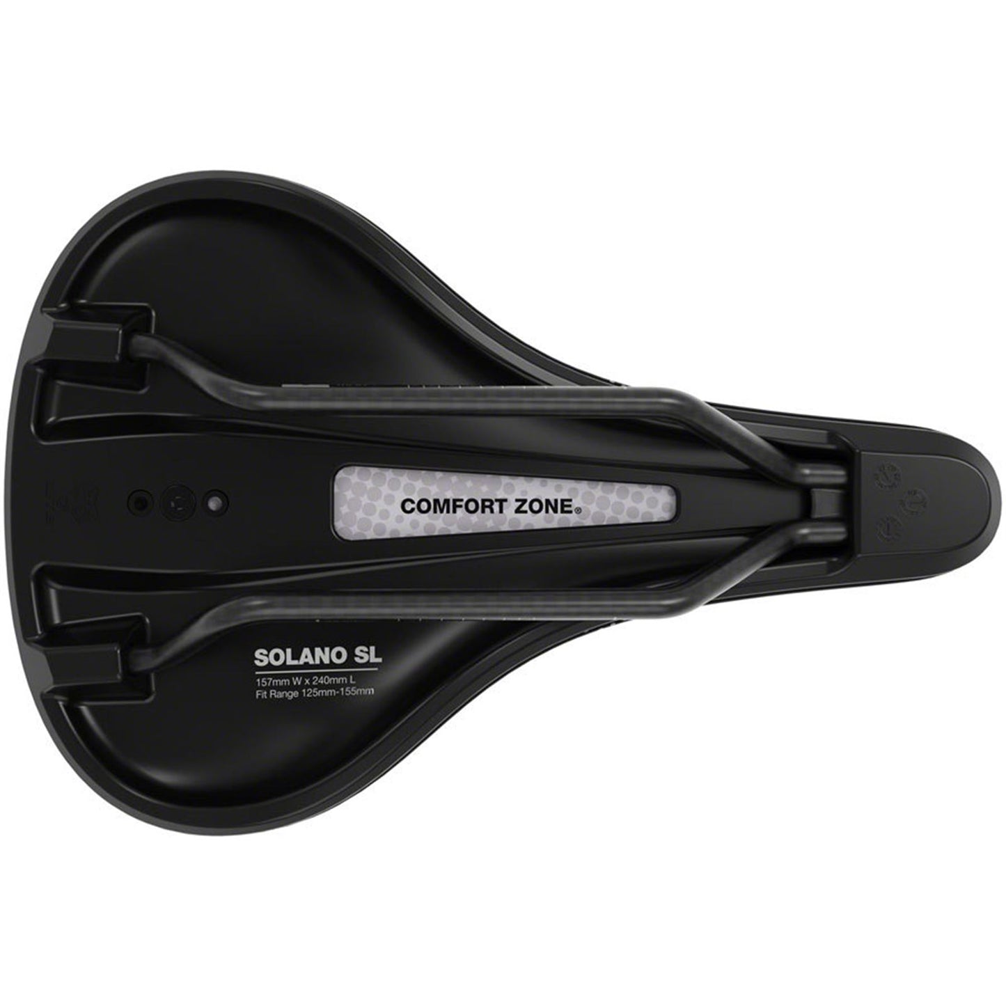 WTB Solano SL Saddle - Carbon, Black, Wide, Fusion Form [MPN: W065-0728]_2101725
