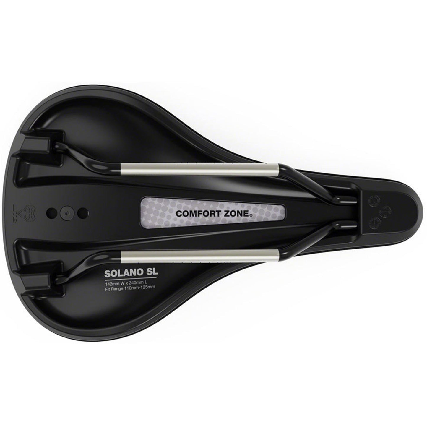 WTB Solano SL Saddle - Titanium, Black, Wide, Fusion Form [MPN: W065-0727]_2101729