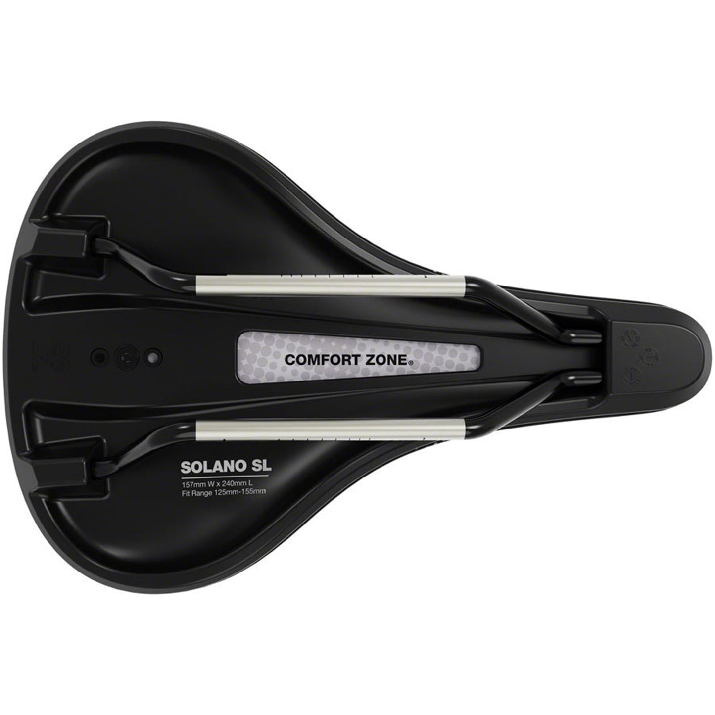WTB Solano SL Saddle - Titanium, Black, Medium, Fusion Form [MPN: W065-0723]_2101746